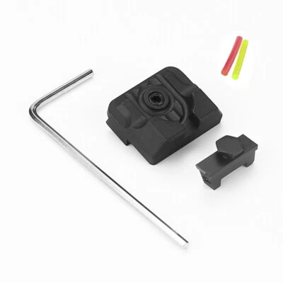 Tactical Fiber Optic Sight Front/Rear Set Compatible with Glock - Image 1 of 4