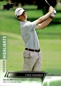 2024 Upper Deck Golf #98 Cole Hammer - Picture 1 of 2