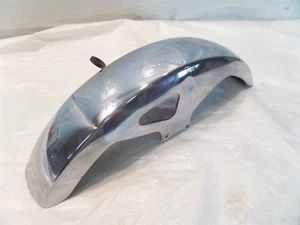 1982 82 Yamaha XV920 Virago 920 Dented Chrome Front Wheel Fender 10L-21510-00-93 - Bild 1 von 10
