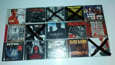 💸 Lot De 120 cd Rap Français us de 6 a 16 £uros AttentION bien lire l'annonce  - Photo 1/4