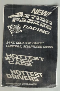 1993 paquete de acción serie 1 carreras caja sellada de fábrica tarjeta de novato Jeff Gordon - Imagen 1 de 2
