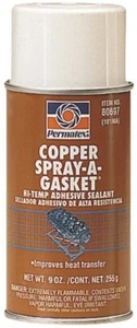 PERMTX-LOCKT - 80697 - 12 OZ.COPPER SPRAY-A-GASK - Picture 1 of 1