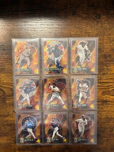 1995 Pinnacle Team Pinnacle Complete Set Dufex Front Back 18 Cards Griffey PSA - Zdjęcie 1 z 4