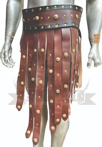 Leather Armor Roman Gladiator War Skirt - Picture 1 of 3