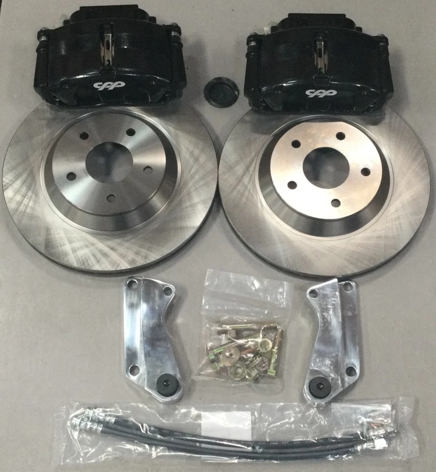 64 72 Chevy Chevelle 13" Freno de Disco Corvette Kit de Conversión Soportes Billet Foto 1 de 1