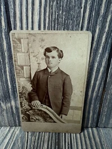 Vintage Cabinet Card Photo Of Paul Hickman From West Milford W.Va - Picture 1 of 4