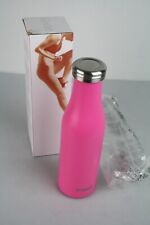 Water Bottle DrinkCo Slim 17 oz -Orange- Keep Cold 24hrs/Hot 20hrs