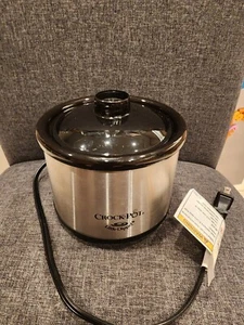 Crock-Pot Little Dipper Mini Slow Cooker 32041-BC Dip Pot Fondue Black - Picture 1 of 5