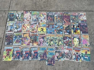 Lot of 41 Marvel Comics Conan Punisher Daredevil Etc 1980's - Picture 1 of 9