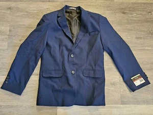 NWT Van Heusen Boy's Flex Stretch Suit Jacket, Navy, 16. $90 MSRP SHIPSFREE - Picture 1 of 8