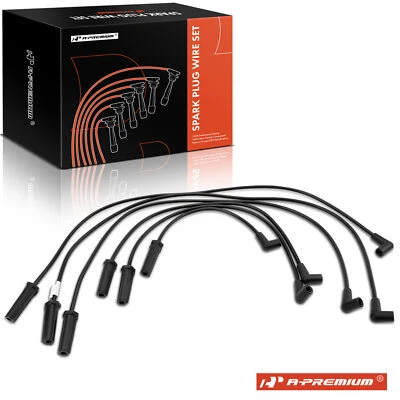 Juego de 6 cables de bujía para Buick LeSabre 96-98 Pontiac Bonneville Oldsmobile Foto 1 de 4