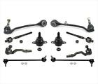Front Control Arms Tie Rods Sway Bar Link Ball Joints 8Pc Kit For 04-07 Bmw X3