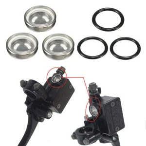 2Sets 14mm Master Brake Cylinder Reservoir Sight Glass Motorcycle Dirt Gasket - Bild 1 von 13