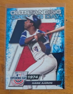 2021 Topps Opening Day Outstanding Opening Days #OOD10 Hank Aaron Braves - Bild 1 von 1