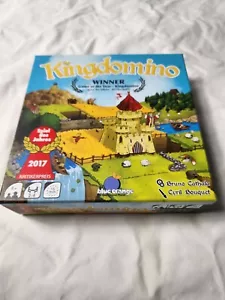 Blau Orange *KINGDOMINO* Spaß Familien Strategie Brettspiel Gewinner, vollständig, Alter 8+ - Bild 1 von 5