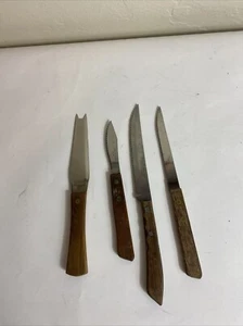 Vtg Japan Stainless Knives 4lot - Picture 1 of 13