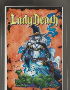 Lady Death 1997 Chaos Comics Edición Fan: All Hallows Evil #1 Como Nuevo - Imagen 1 de 2