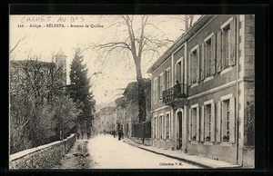 CPA Belesta, Avenue de Quillan 1915 - Picture 1 of 2
