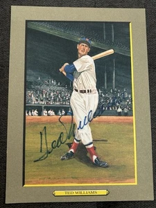 TED WILLIAMS Signed / Autographed Perez Steele Great Moments  GORGEOUS CARD/AUTO - Picture 1 of 5