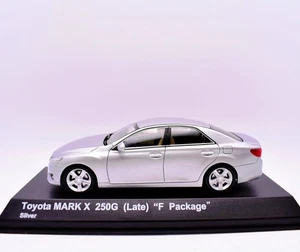 Modellino Auto Scala 1:43 Toyota mark X 250G grey Kyosho modellismo statico - Foto 1 di 4