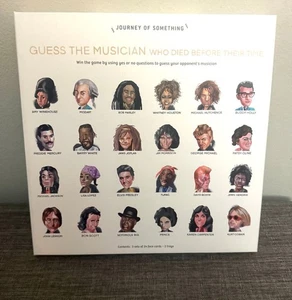 NIB Journey of Something: “Guess The Musician - Who Died Before Their Time” Game - Picture 1 of 5