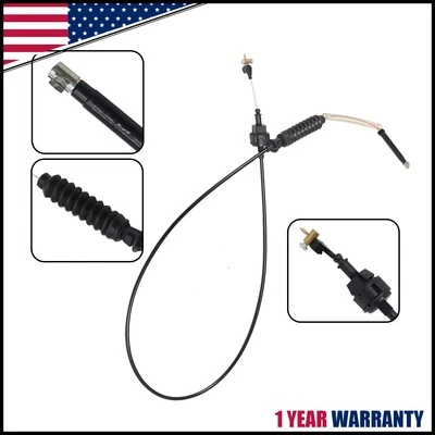 For 1987-1993 AOD Ford Truck Transmission Detent Kickdown Cable F2TZ-7F042-A - Image 1 of 4