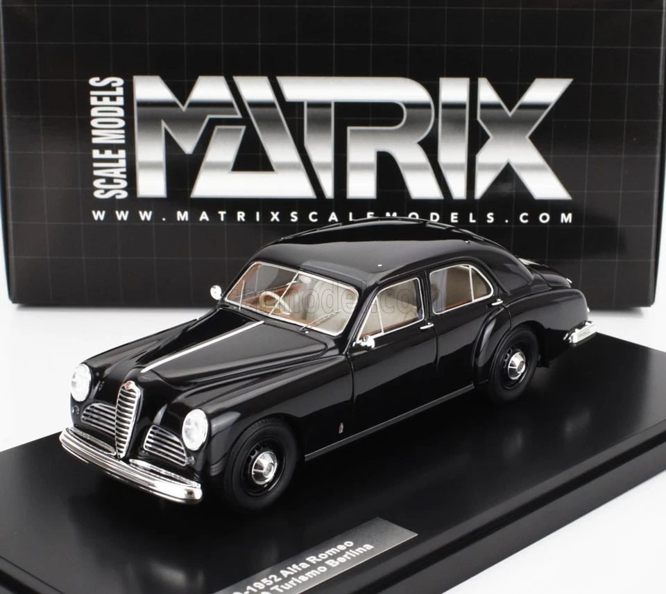 1/43 MATRIX SCALE MODELS - ALFA ROMEO - 6C 2500 TURISMO BERLINA 1950 MX40102-201 - Immagine 1 di 1