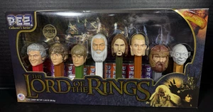 PEZ El Señor de los Anillos Serie Coleccionista Caja Juego de 8 Dispensadores 2011 - Imagen 1 de 9