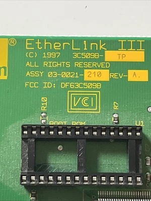 3Com 3C509B-Ethernet Network Interface Card - Image 1 of 4