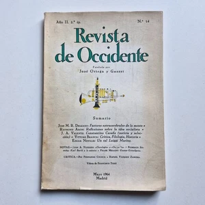 Revista De Occidente N° 14 - Raymond Aron / Cavafis / 1964 - Picture 1 of 3