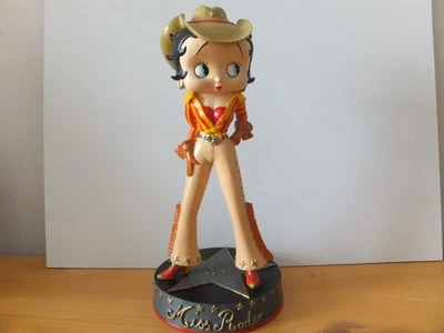 RARE FIGURINES BETTY BOOP  MISS RODÉO 26 CM - Photo 1/4