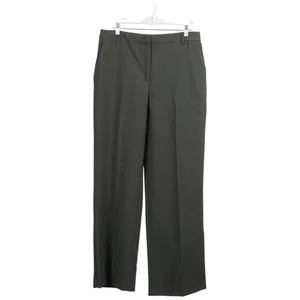 NWT JOIE Women Pants Size 12 Green High Rise Straight Leg Trousers - Picture 1 of 9