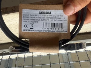 Lotto 100 pz Dexlan Cordon RJ45 CAT 6A LSOH - 1m - Zdjęcie 1 z 2