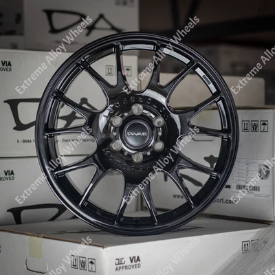 Llantas de aleación SC negras de 18" para Subaru Impreza Legacy Outback 5x100 - Imagen 1 de 4