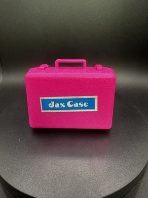 Estuche Jax Rosa Caliente Años 70 De Chemtoy - Completo Foto 1 de 4