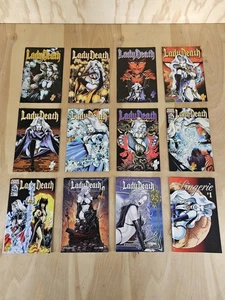 Lady Death Comic Lot Mixed Lot 12 Comics - Picture 1 of 14
