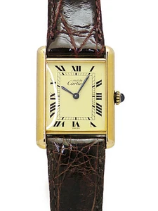 Cartier Must Tank Vermeil LM Damen Handaufzug #TW060 - Bild 1 von 9