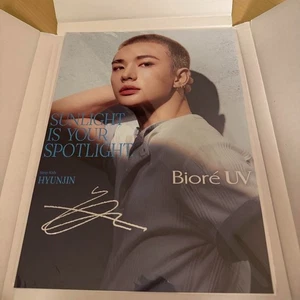 Stray Kids Hyunjin Winner of Biore Mini Poster JAPAN RARE - Picture 1 of 1