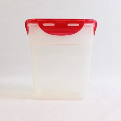 Lock & Lock 1.3 L Plastic Food Storage Container Red Lid - Image 1 of 4