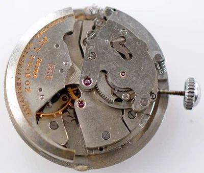 ZODIAC MEN'S WATCH MOVEMENT & DIAL - Image 1 of 2