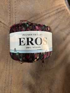 EROS Plymouth Garn #3261 rosa und grün - Blue Label EINGESTELLT - Bild 1 von 14