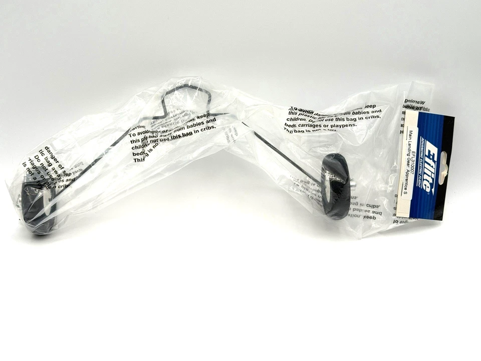 E-flite Main Landing Gear: Apprentice S Wheel Set (EFL310007) - Brand New - Image 1 of 4