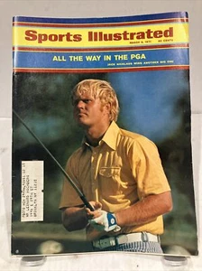 March 8, 1971 Jack Nicklaus Sports Illustrated Magazine - Picture 1 of 1