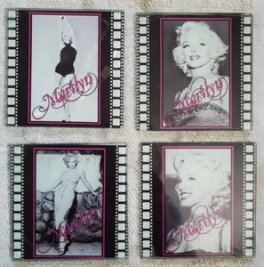 Marilyn Monroe Set of 4 Coasters Bernard of Hollywood 2009 - Picture 1 of 2