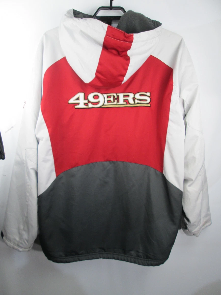 Reebok San Francisco 49ers ジャケット L Vintage NFL Pro Line Reebok 49ers Black & Red Jacket Size Large | eBay