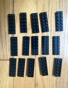 LEGO 2x6 SCHWARZE PLATTE (15 Stück) #3795 Punkte Bausteine Stck. - Bild 1 von 3