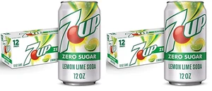 Zero Sugar Lemon Lime Soda, 12 Fl. Oz. Cans, 12 Pack (Pack of 2) - Picture 1 of 12