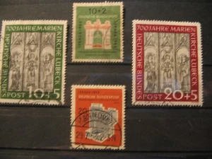 BM Deutsche Bundespost 1951 u 1953 gestempelt - Bild 1 von 1
