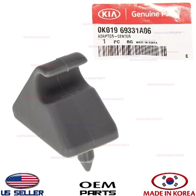 1995-2002 Kia Sportage Genuine Interior Sun Visor Clip Retainer Adapter OEM - Image 1 of 4
