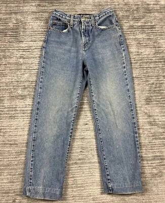 Vintage The Limited Jeans Feminino 4 Bainhas Azuis Anos 90 Vintage Algodão México - Imagem 1 de 4